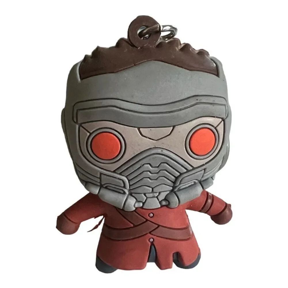 New Marvel Guardians Of The Galaxy Rare Star Lord Keychain From Blindbag